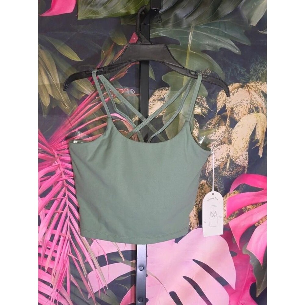 Blogilates S strapped tank